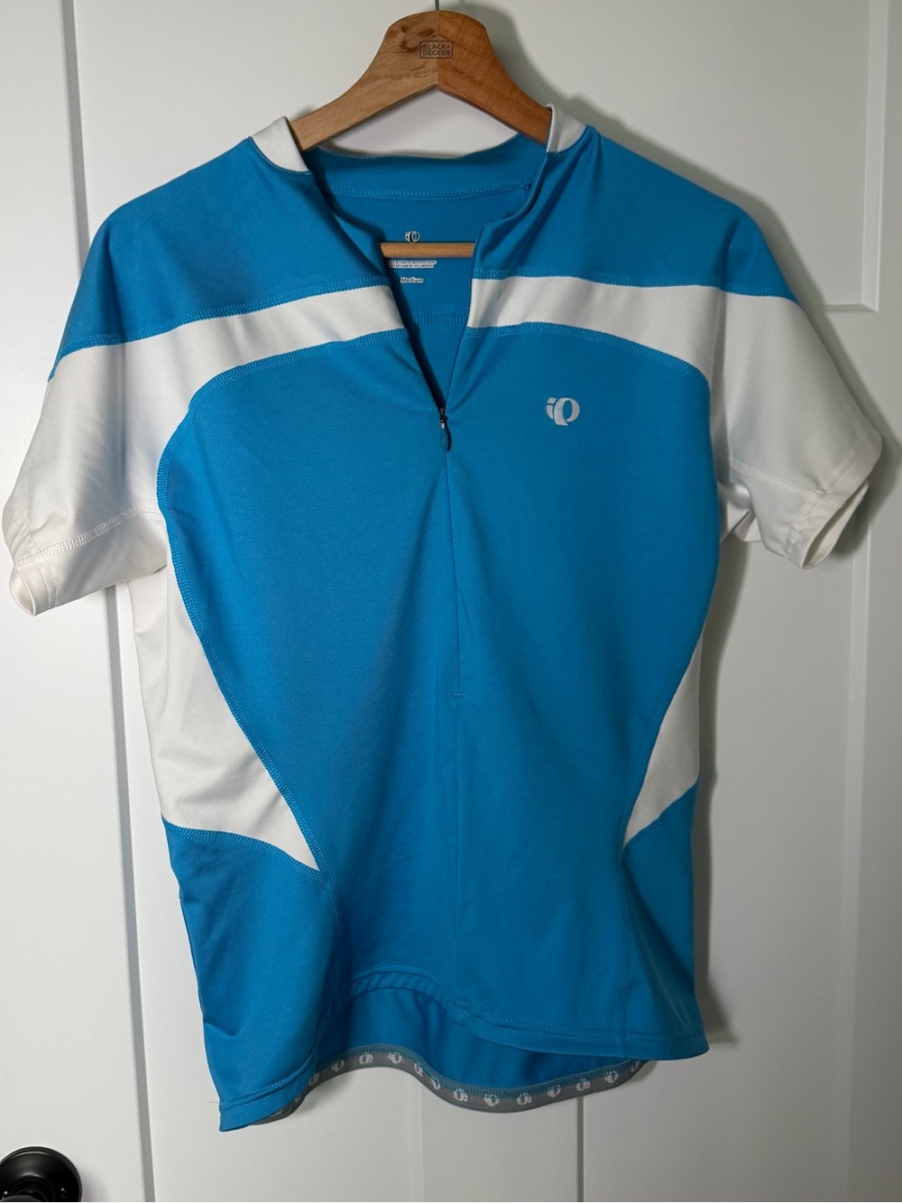 Pearl Izumi Women’s Short Sleeve Cycling Jersey Blue White Medium NWOT